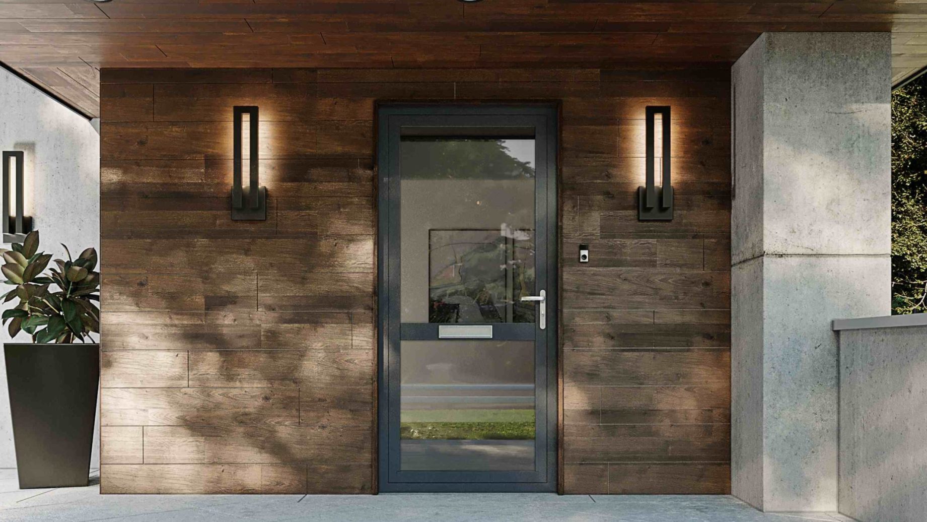 Aluminium Entrance Door | Alufold Windows