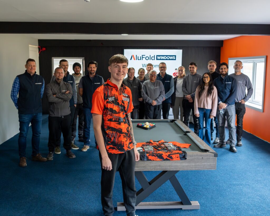 AluFold Windows has announced its partnership with professional darts player Bradley Brooks, supporting the Blackburn-born talent as he continues to compete on the PDC circuit.