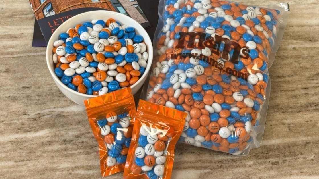 Custom M&Ms for AluFold Windows